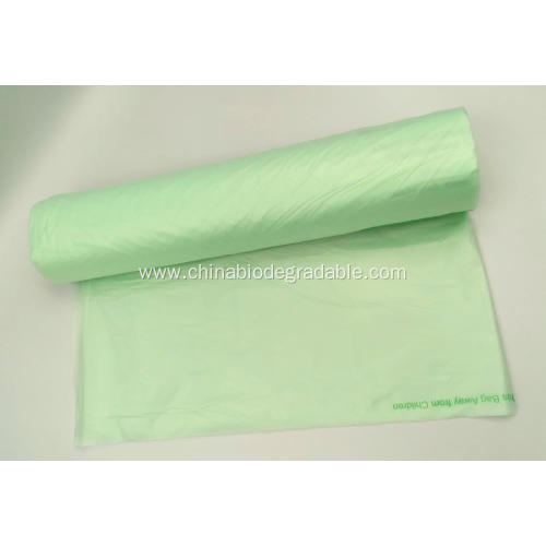 ASTM D6400 Certified Compostable Plastic Garbage Bags